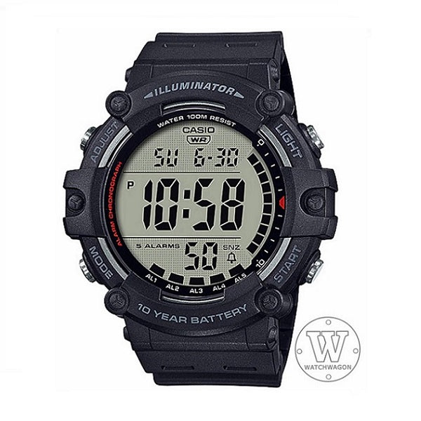 Casio AE-1500WH-1A Extra Large Display Digital Watch 10 Years Battery Life Sports Watch ae-1500 ae1500