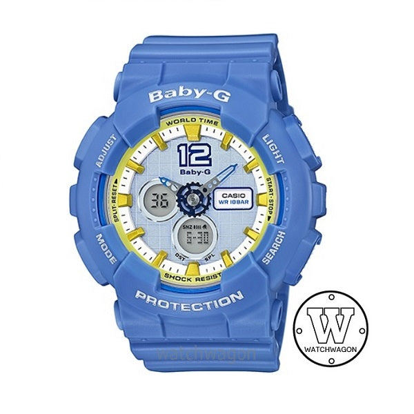 Casio Baby-G BA-120-2B Analog Digital Ladies Watch BA120