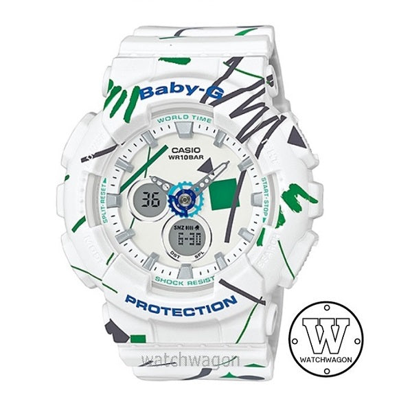 Casio Baby-G BA-120SC-7A Analog Digital Ladies WatchBA-120 BA120