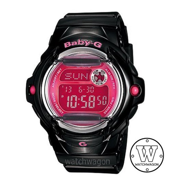 Casio Baby-G BG-169R-1B Digital Resin Band Ladies Watch BG-169 bg169