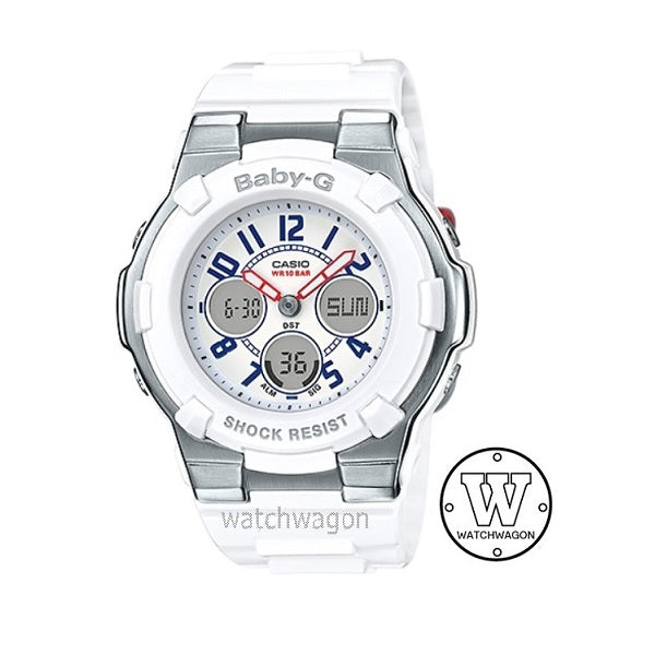 Casio Baby-G BGA-110TR-7B Analog Digital Resin Band Ladies Watch BGA-110