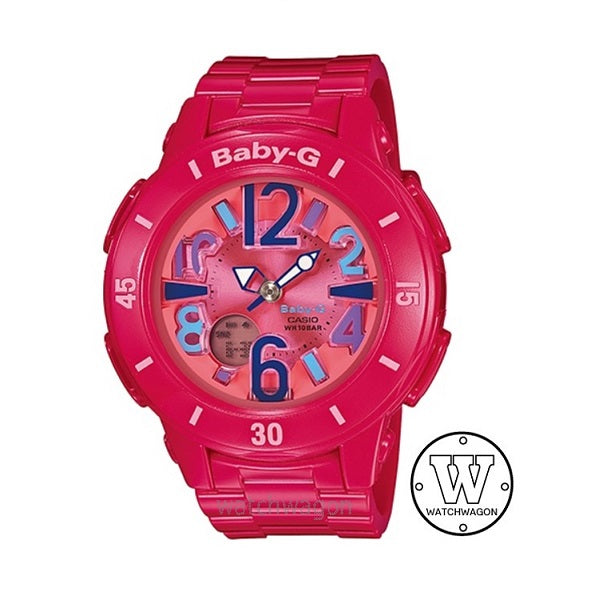 Casio Baby-G BGA-171-4B1 Pink Resin Band Analog Digital Ladies Watch bga-171 bga171 bga-170