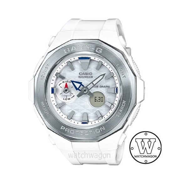Casio Baby-G BGA-225-7A White Analog Digital Ladies watch
