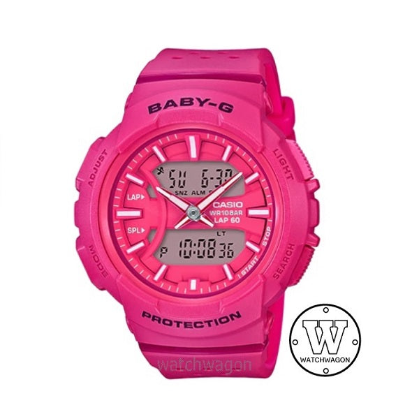 Casio Baby-G BGA-240-4A Analog Digital Pink Ladies Watch BGA-240 BGA240