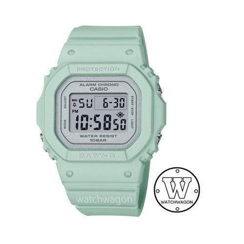 Casio Baby-G BGD-565SC-3 Pastel Green Digital Ladies Watch bgd-565 bgd565