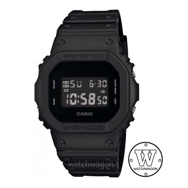 Casio G-Shock DW-5600BB-1 Monotone Blackout Series Digital Watch DW-5600 DW5600