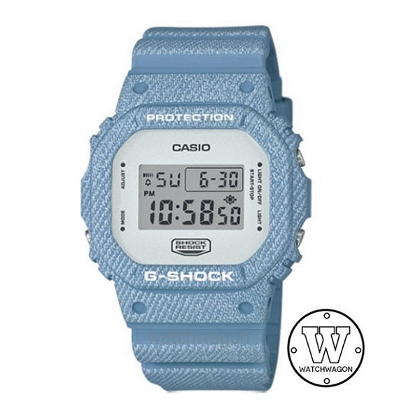 Casio G-Shock DW-5600DC-2 Denim Blue Resin Band Digital Unisex Watch dw-5600 dw5600