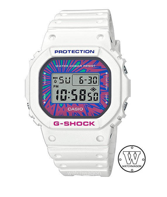 Casio G-Shock DW-5600DN-7 Unisex Psychedelic Pattern Digital Watch DW-5600