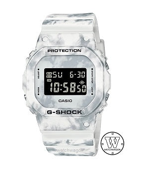 Casio G-Shock DW-5600GC-7 Grunge Snow Camouflage Digital unisex Resin Band watch dw-5600 dw5600 dw-5600gc-7dr