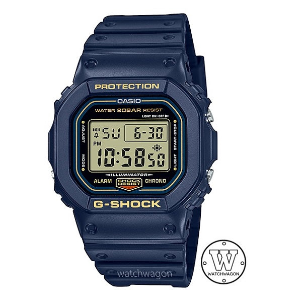 Casio G-Shock DW-5600RB-2 Digital unisex Blue Resin Band watch dw-5600 dw5600 dw-5600rb-2d dw-5600rb-2dr