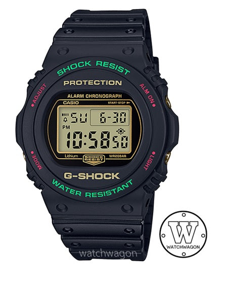 Casio G-Shock DW-5700TH-1 Black Resin Band Digital Sports Watch dw-5700 dw5700