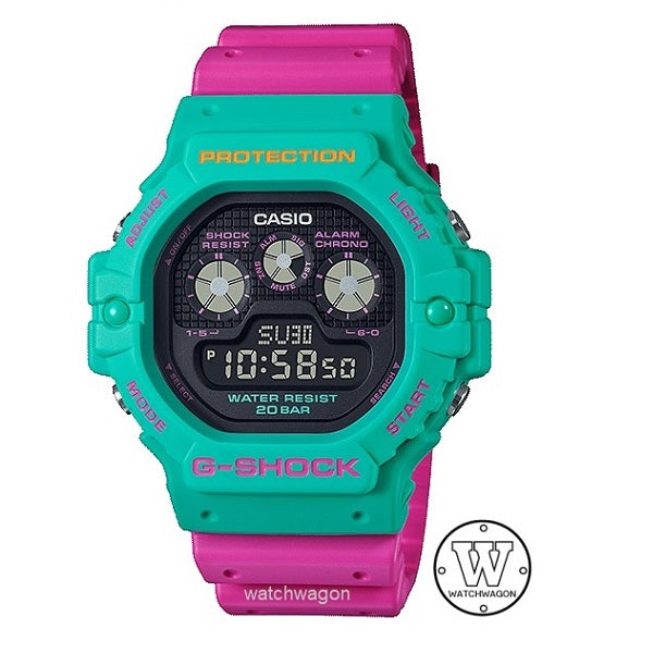 Casio G-Shock DW-5900DN-3 Special Color Unisex Digital Watch Pink Resin Band DW-5900 DW5900 DW-5900DN-3DR DW-5900DN