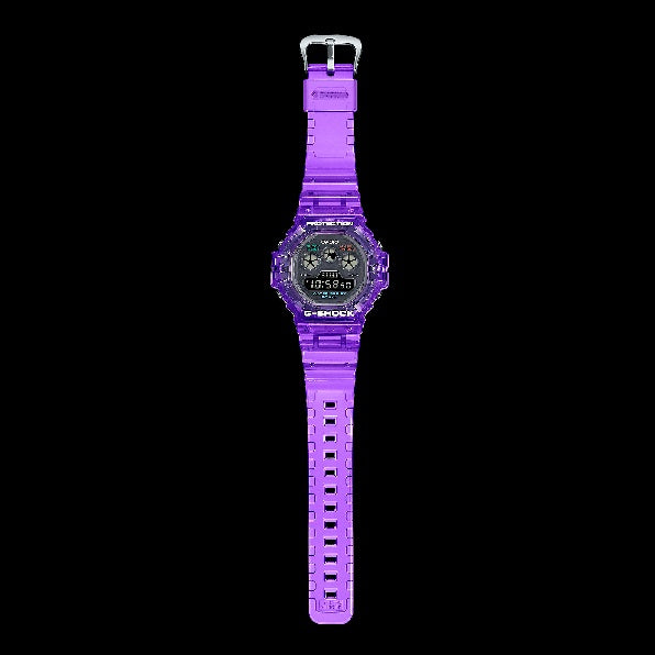Casio G-Shock DW-5900JT-6 Retrofuture Translucent Purple Resin Band and Bezel Digital Unisex Watch dw-5900 dw5900