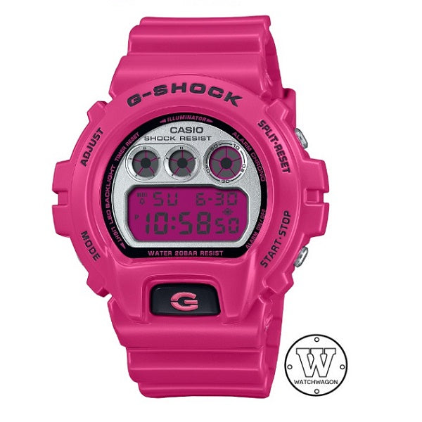 Casio G-Shock DW-6900RCS-4 Pink Vivid Crazy Colors Series Digital Unisex Watch dw-6900 dw6900