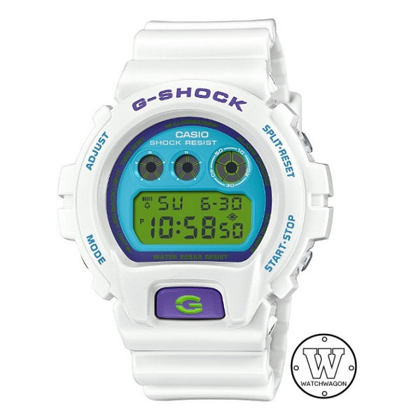Casio G-Shock DW-6900RCS-7 White and Vivid Crazy Colors Series Digital Unisex Watch dw-6900 dw6900