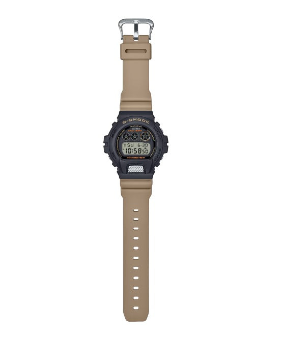 Casio G-Shock DW-6900TU-1A5 Brown Band and Black Bezel Digital Gents Sports Watch dw-6900