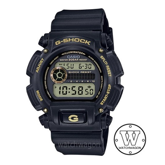 Casio G-Shock DW-9052GBX-1A9 Black & Gold Digital Gents Watch dw-9052 dw9052
