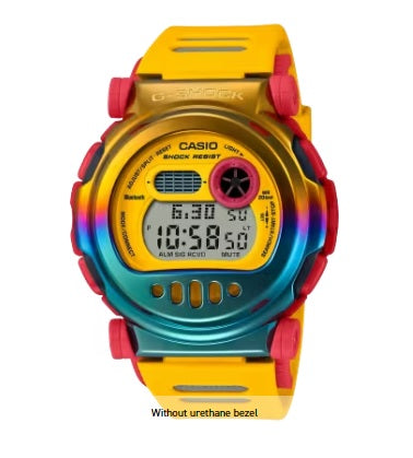Casio G-Shock G-B001MVE-9 "Jason" Bluetooth Mobile Link Carbon Core Guard with Interchangeable Band and Bezel g-001