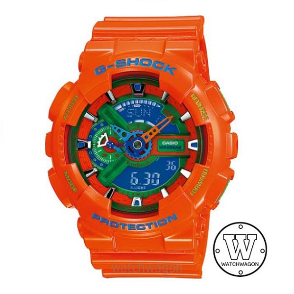 Casio G-Shock GA-110A-4 GA-110 Hyper Color
