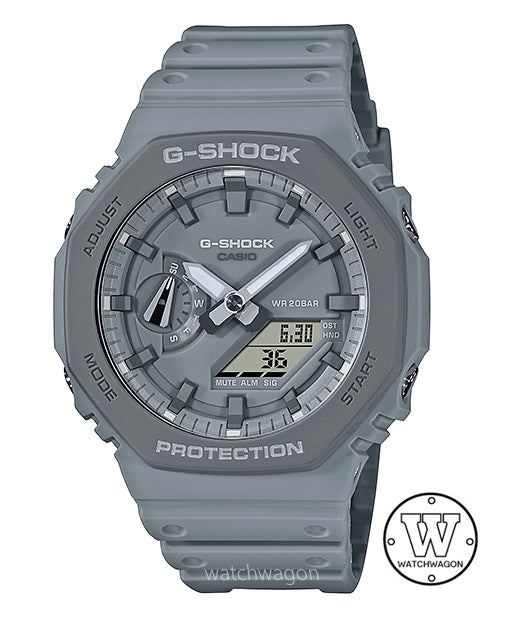 Casio G-Shock GA-2110ET-8A Analog Digital Gents Sports Watch Grey Resin Band GA-2110 GA2110 CASIOAK