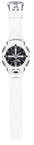 Casio G-Shock GA-500-7A Analog Digital White Resin Band Gents Sports Watch GA-500 GA500 Storm Trooper