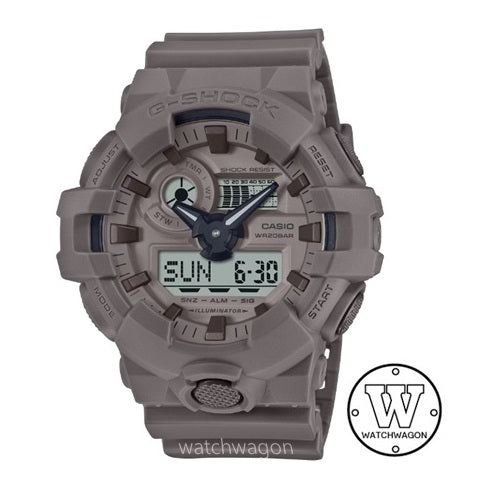 Casio G-Shock GA-700NC-5A Natural Color Series Brown Analog Digital Gents Sports Watch ga-700