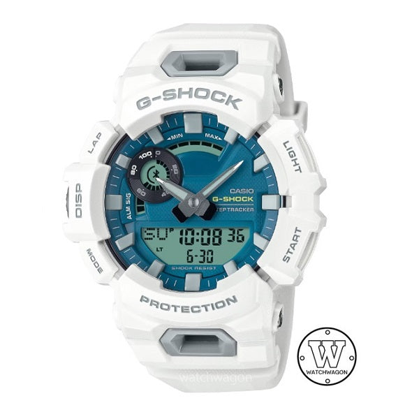 Casio G-Shock GBA-900CB-7A G-SQUAD White Resin Band Bluetooth Mobile Link Step-Tracker Gents Watch gba-700