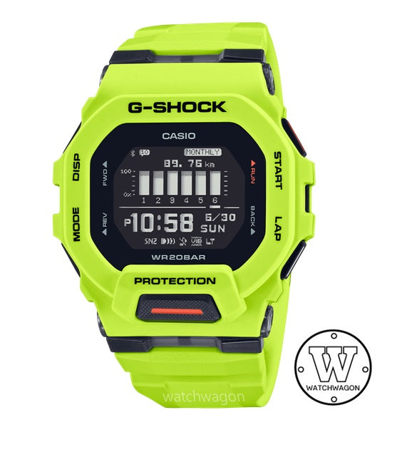 Casio G-Shock GBD-200-9 G-SQUAD Bluetooth Mobile Link Accelerometer  Unisex Sports Watch gbd-200  gbd-200-9d gbd200