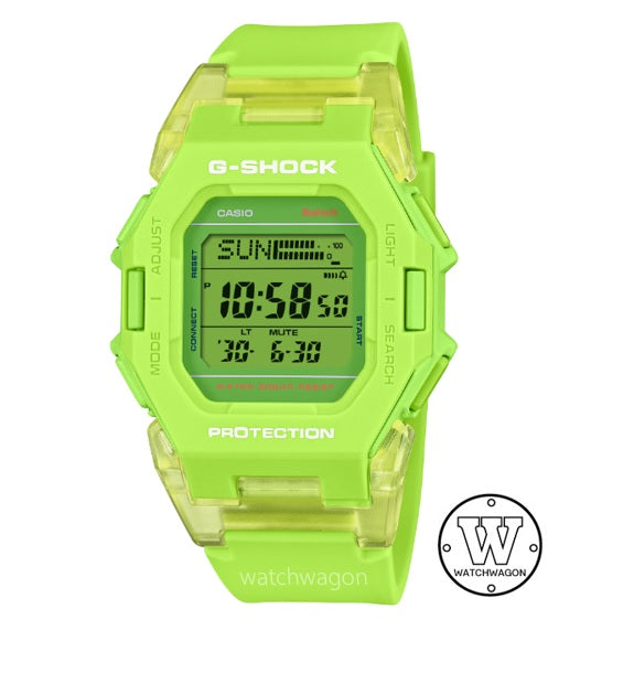 Casio G-Shock GD-B500S-3 Bright Green Smart-Link Bluetooth Step-Counter Unisex Digital watch