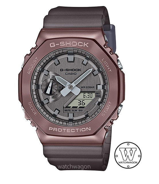 Casio G-Shock GM-2100MF-5A Metal Bezel Resin Band Analog Digital Sports Unisex Watch gm-2100 gm-2100mf-5adr CASIOAK