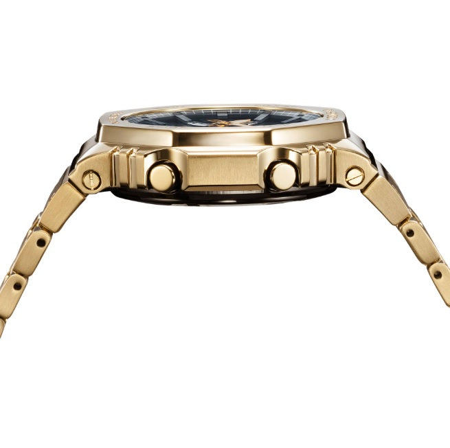 Casio G-Shock GM-B2100GD-9A Solar Full Metal Gold Ion-Plated Bluetooth Smart Link Gents Watch