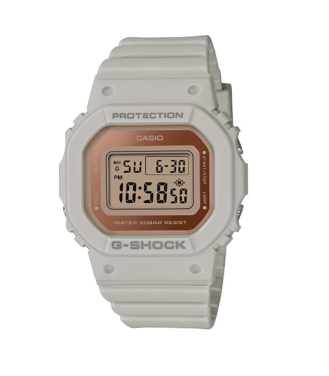 Casio G-Shock GMD-S5600-8 Brownish Grey Resin Band Compact Size Unisex Digital Watch