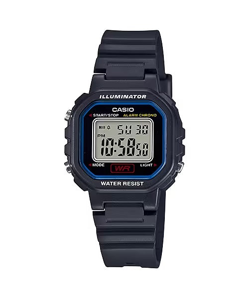Casio LA-20WH-1C Black Small Kid's & Ladies Digital Watch Case 5 years battery life