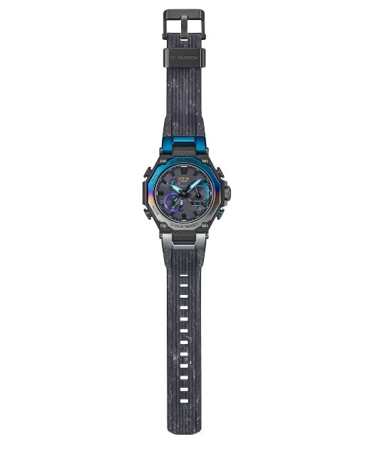 Casio G-Shock MTG-B2000YST-1A Triple-G Resist Japan-Made STORM-CHASER Sapphire Crystal Tough Solar Multi-Band Bluetooth Connectivity Gents Sports Watch mtg-b2000