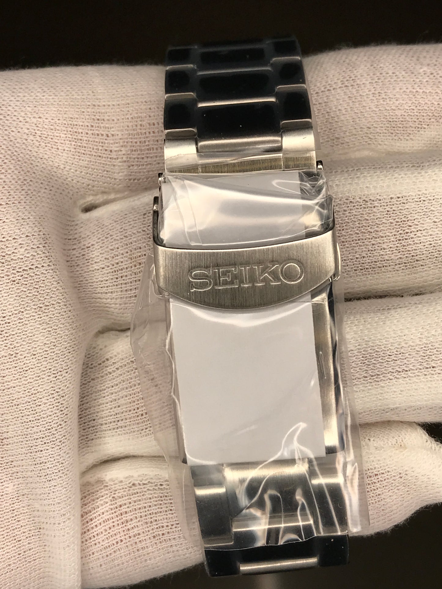 Seiko 5 Sports SRPD55K1 Automatic 100m WR Black Dial Stainless Steel Bracelet Gents Sports Watch SRPD55 SRPD55K