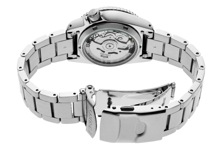 Seiko SRPK35J1 Japan Made 38mm Mid-Size Perfect for small wrist Automatic Unisex Watch Orange Dial srpk35