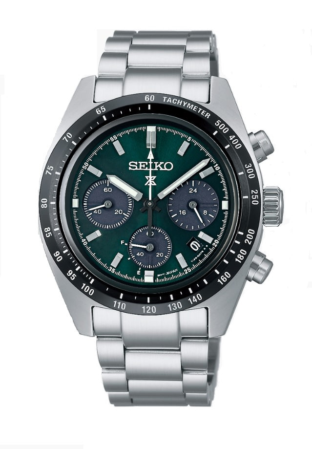 Seiko Prospex Speedtimer SSC927 SSC929 SSC931 SSC933 Solar Sapphire Crystal Chrono Gents Watch Size 39m