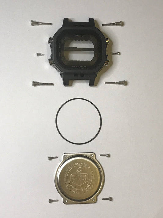 Casio G-Shock GX-56BB-1 Brand New Parts Watch case with crystal Solar Panel O-Ring Back Plate and Screws  gx56  gx-56