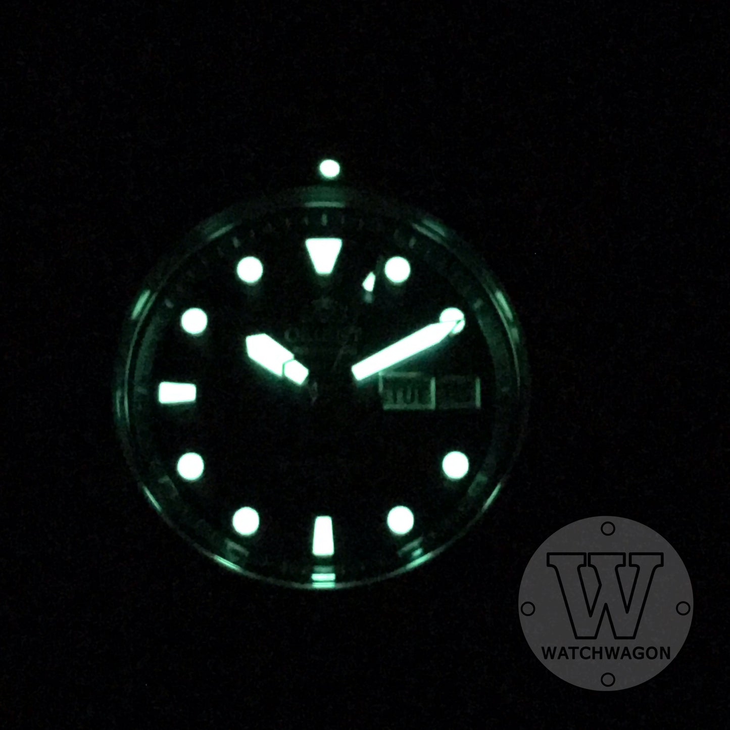 Orient FAA02008D9 Ray II Automatic 200m Men's Divers Watch Blue Dial Black Rubber Strap