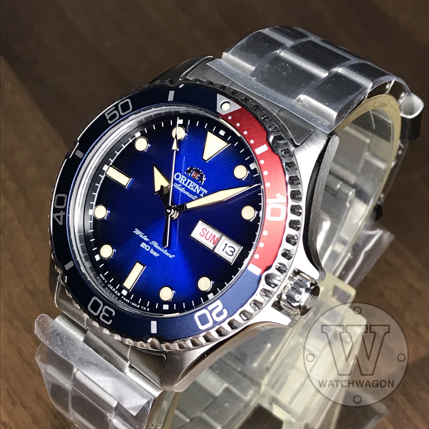 Orient RA-AA0812L19B Mako Kamasu Blue Dial Sapphire Crystal Automatic Diver's 200m Men's Divers Watch