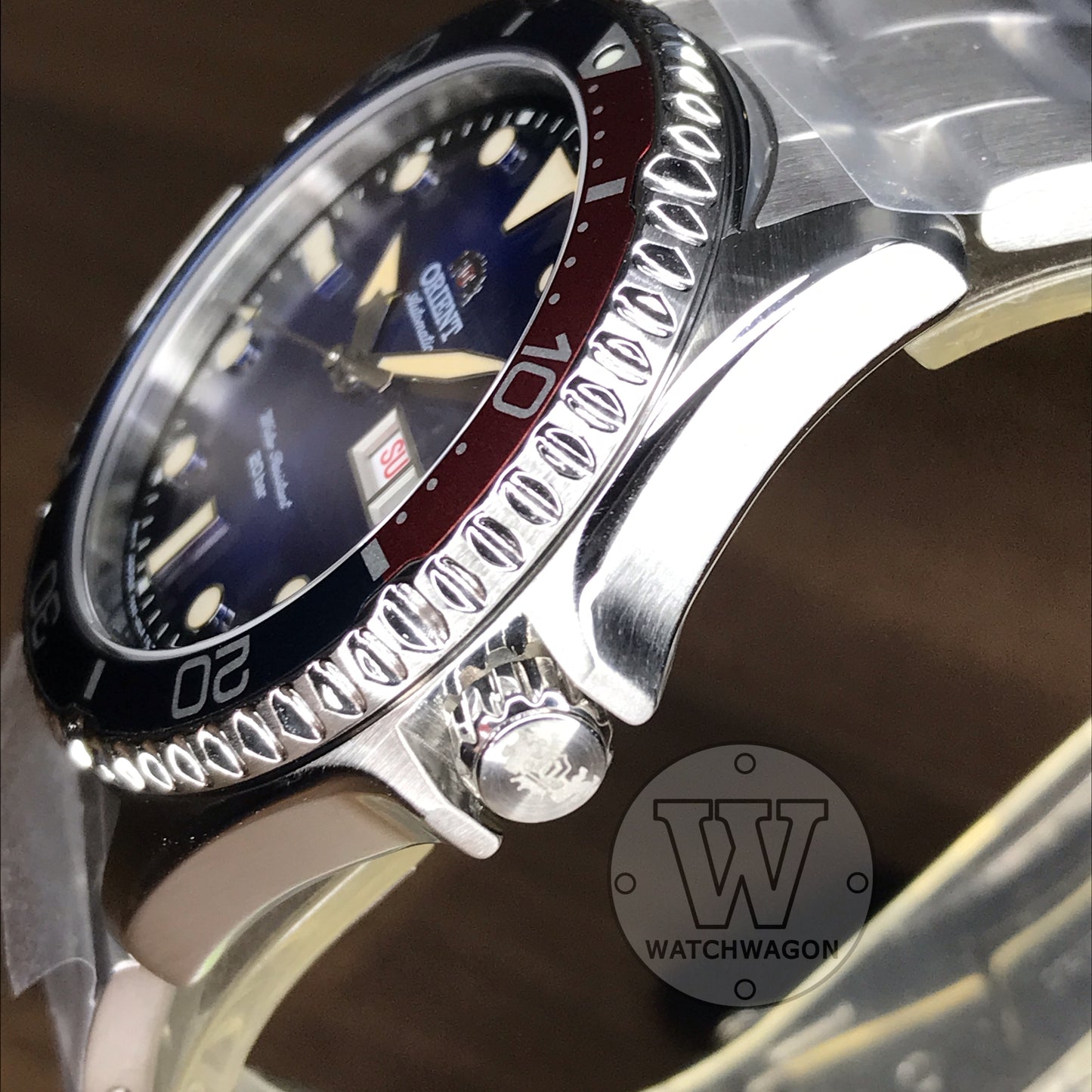 Orient RA-AA0812L19B Mako Kamasu Blue Dial Sapphire Crystal Automatic Diver's 200m Men's Divers Watch