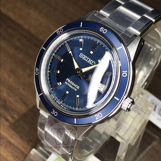 Seiko Presage SRPG05J1 Made in Japan Automatic Gents Dress Watch Blue Dial Stainless Steel Bracelet SRPG05J SRPG05