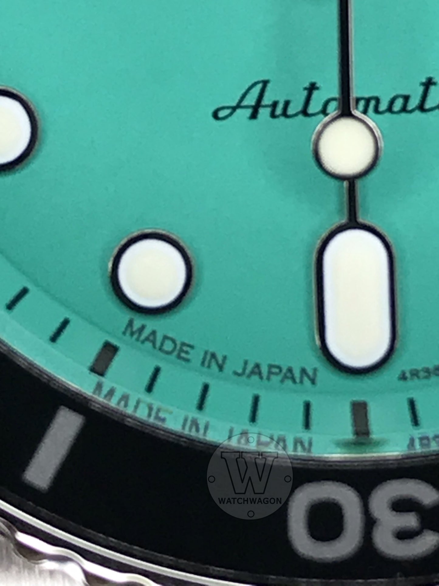 Seiko SRPK33J1 Japan Made 38mm Mid-Size Perfect for small wrist Automatic Unisex Watch Green Dial srpk33