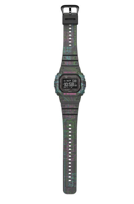 Casio G-Shock DW-H5600EX-1 Limited Edition Bluetooth Heart Rate Mobile Link Tough Solar Unisex Sports Watch
