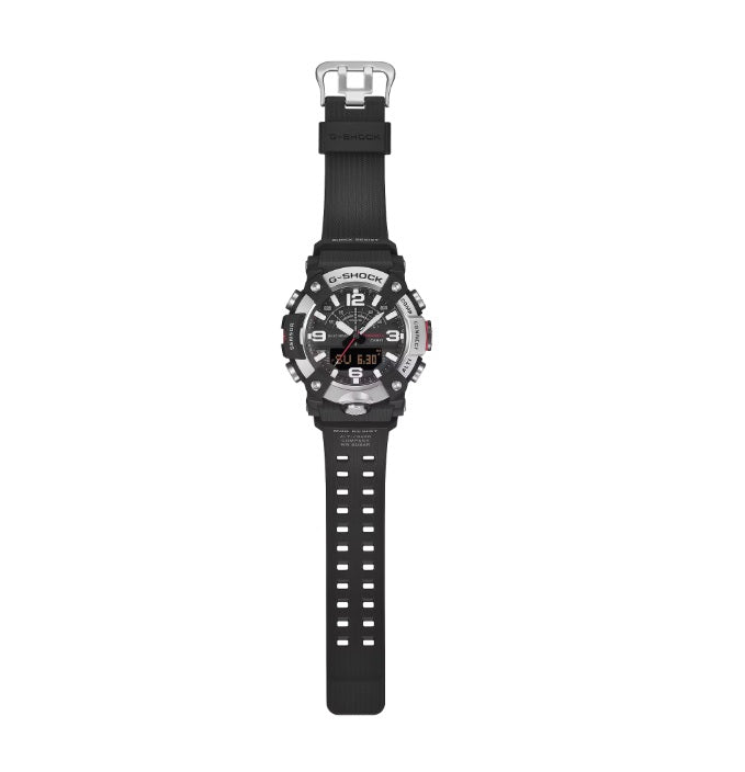 Casio G-Shock GG-B100XM-1A Black Mudmaster Quad Sensors Bluetooth Mobile Link Stainless Steel Bezel GG-BX100 GGB100
