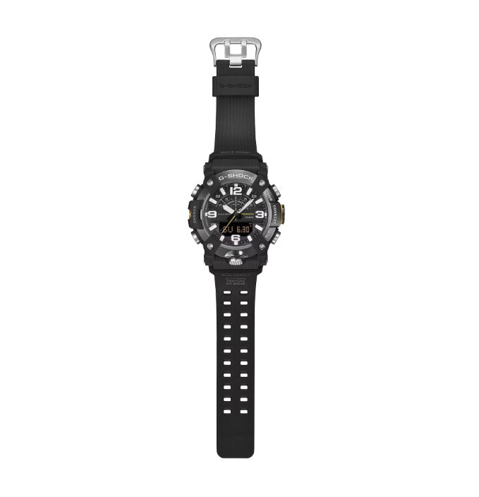 Casio G-Shock GG-B100XMB-1A Black Mudmaster Quad Sensors Bluetooth Mobile Link Black Ion-Plated Steel Bezel GG-BX100 GGB100
