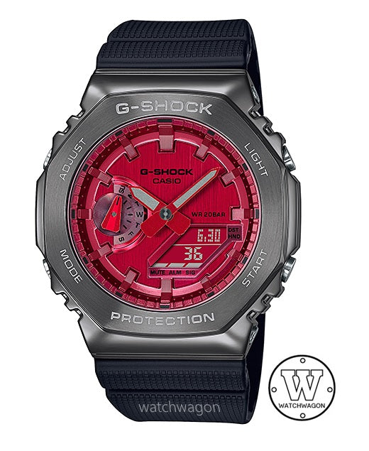 Casio G-Shock GM-2100B-4A Metal Bezel Resin Band Analog Digital Sports Unisex Watch gm-2100 gm-2100b-4adr