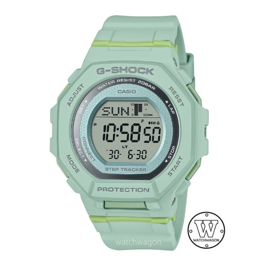 Casio G-Shock GMD-B300-3 Green Bluetooth Smartphone Link Digital Unisex Watch GMD-B300-3DR