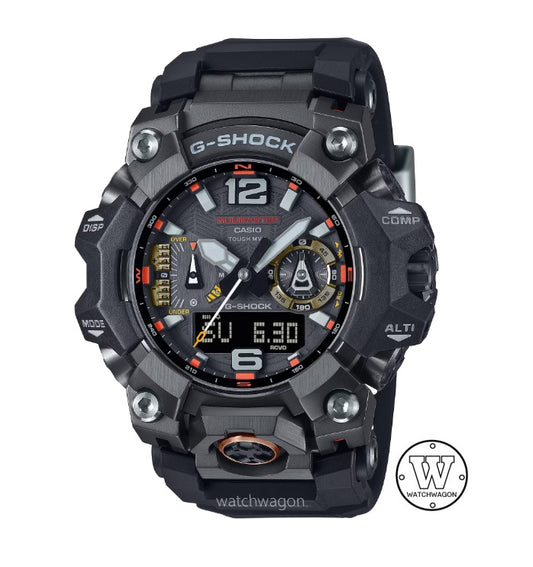 Casio G-Shock GWG-B1000EC-1A MASTER OF G MUDMASTER Emergency Colours, Sapphire Crystal Bluetooth Tough Solar Multi-Band Triple Sensors Gents Sports Watch