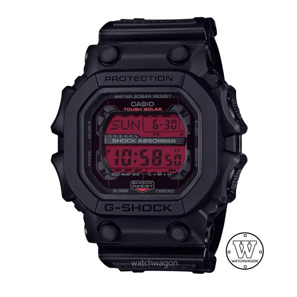 Casio G-Shock GX-56BBR-1 KING Tough Solar Maroon Dial Black Digital Gents Watch GX56 GX-56